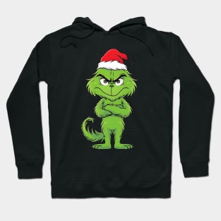 Grinch Cartoon Full of Christmas Cheer Hoodie